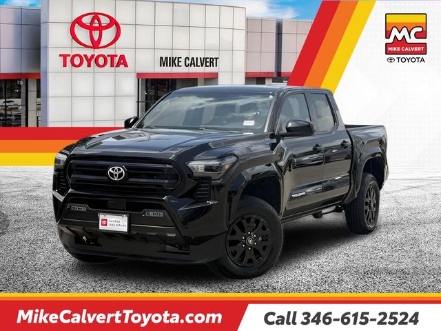 Black 2024 Toyota Tacoma Pickup Truck Four-Wheel Drive 8-Speed Automatic