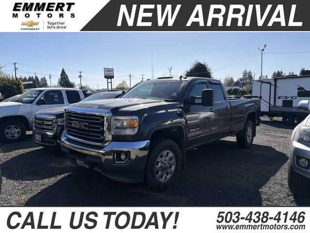 2015 GMC Sierra 3500HD SLE Double Cab 4WD Pickup Truck Four-Wheel Drive 6-Speed Automatic