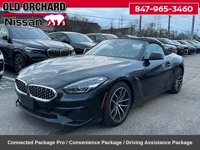 Black Sapphire Metallic 2022 BMW Z4 sDrive30i RWD Convertible Rear-Wheel Drive 8-Speed Automatic
