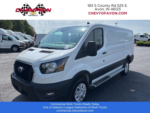 Oxford White 2024 Ford Transit Cargo Van Rear-Wheel Drive 