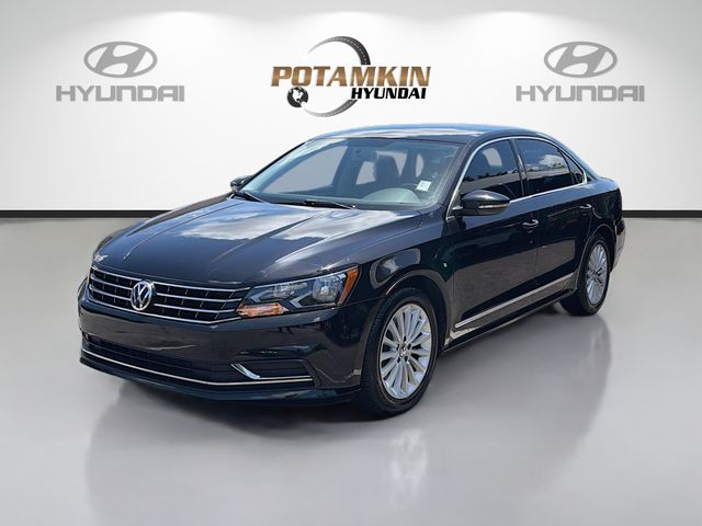 Deep Black Pearl 2017 Volkswagen Passat Sedan Front-Wheel Drive 6-Speed Automatic
