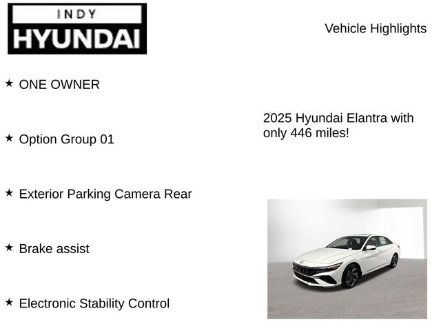 Used 2025 Hyundai Elantra Hybrid For Sale in Indianapolis, IN