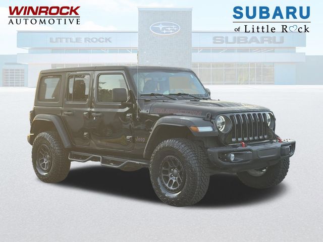 Black Clearcoat 2022 Jeep Wrangler Unlimited Rubicon 4WD SUV / Crossover Four-Wheel Drive 8-Speed Automatic
