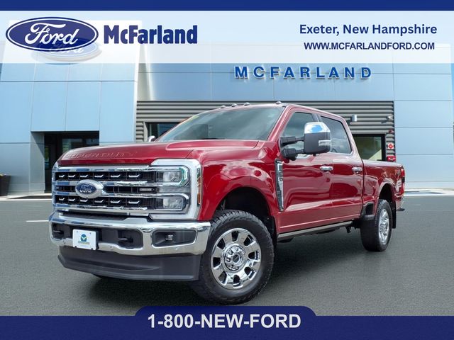 Ruby Red Metallic 2025 Ford F-350 Super Duty Pickup Truck Four-Wheel Drive Automatic