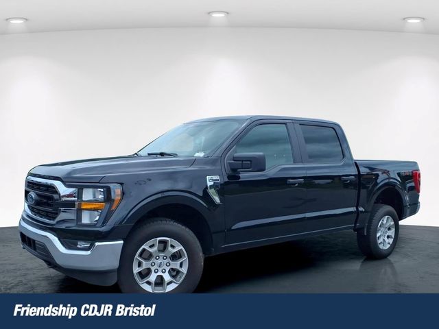 Black 2023 Ford F-150 Pickup Truck Four-Wheel Drive Automatic