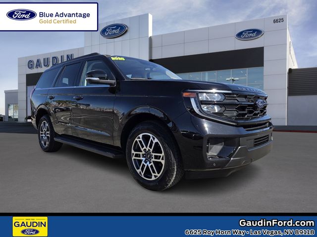 Black Metallic 2025 Ford Expedition Active 4WD SUV / Crossover Four-Wheel Drive Automatic