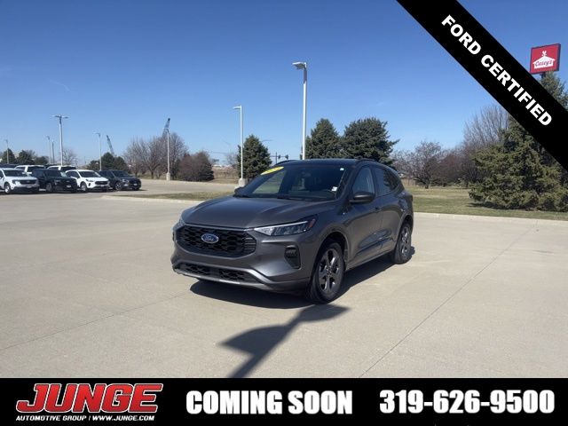 Carbonized Gray Metallic 2024 Ford Escape ST-Line AWD SUV / Crossover All-Wheel Drive 8-Speed Automatic