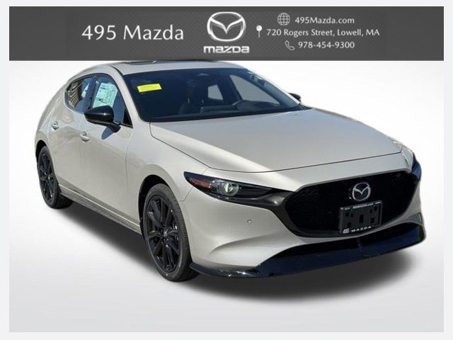 Gray (Platinum Quartz Metallic) 2026 Mazda MAZDA3 2.5 Turbo Premium Plus Hatchback AWD Hatchback All-Wheel Drive 6-Speed Automatic