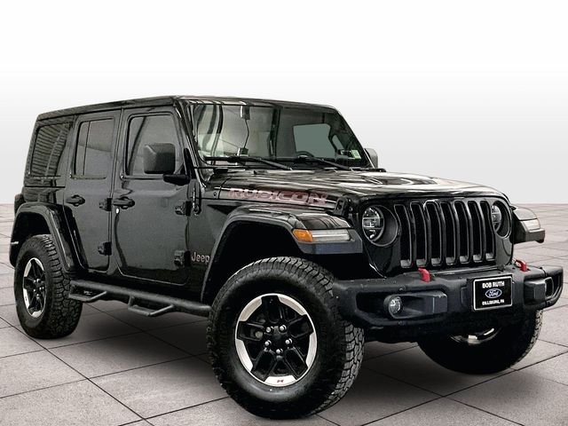 2020 Jeep Wrangler Unlimited Rubicon Black at Klick Lewis Buick Chevrolet
