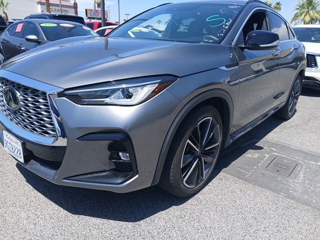 Gray (Graphite Shadow) 2023 INFINITI QX55 SUV / Crossover All-Wheel Drive Continuously Variable Transmission