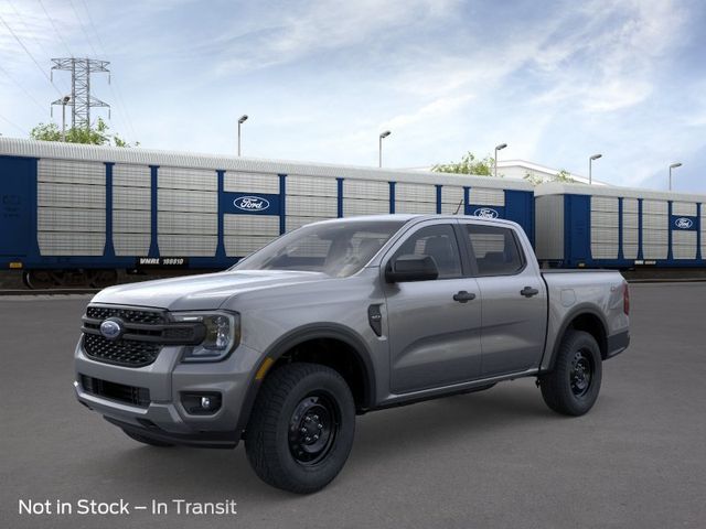 Carbonized Gray Metallic 2026 Ford Ranger XL SuperCrew 4WD Pickup Truck Four-Wheel Drive Automatic
