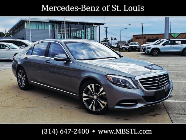 Palladium Silver Metallic 2014 Mercedes-Benz S-Class Sedan All-Wheel Drive 7-Speed Automatic