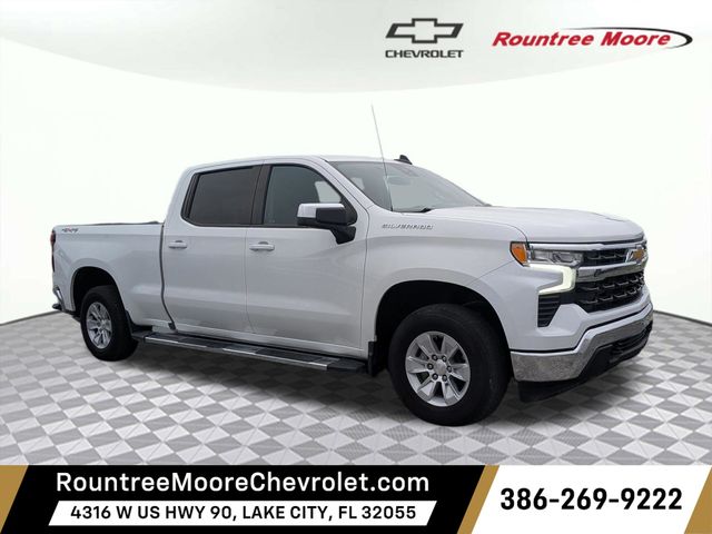 Summit White 2024 Chevrolet Silverado 1500 Pickup Truck Four-Wheel Drive 8-Speed Automatic