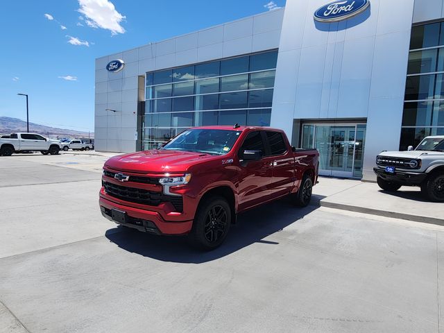 Cherry Red Tintcoat 2022 Chevrolet Silverado 1500 RST Crew Cab 4WD Pickup Truck Four-Wheel Drive Automatic