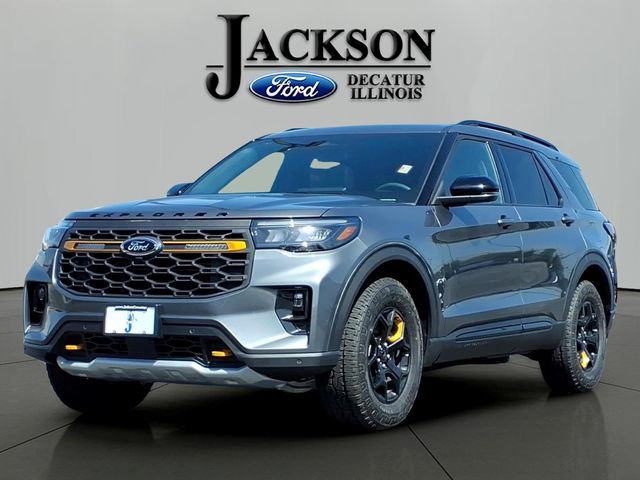 Gray Metallic 2026 Ford Explorer SUV / Crossover All-Wheel Drive Automatic