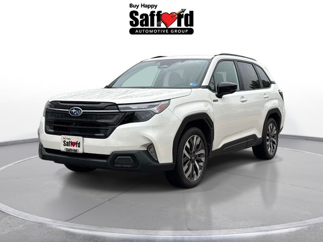 Crystal White Pearl 2026 Subaru Forester Hybrid SUV / Crossover All-Wheel Drive Continuously Variable Transmission