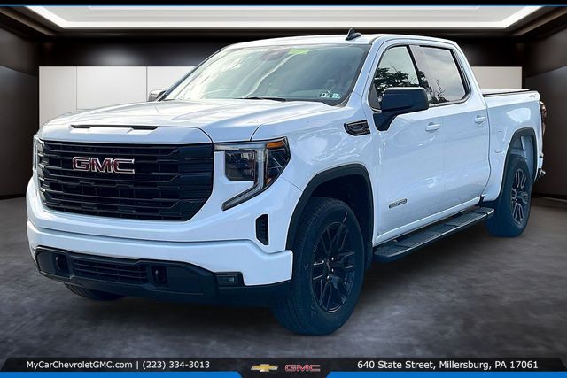 Summit White 2026 GMC Sierra 1500 Pickup Truck Four-Wheel Drive 8-Speed Automatic