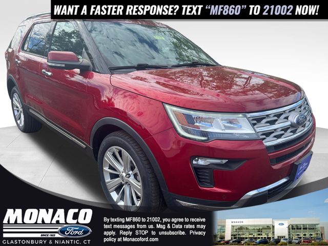 Ruby Red Metallic 2019 Ford Explorer SUV / Crossover All-Wheel Drive 6-Speed Automatic