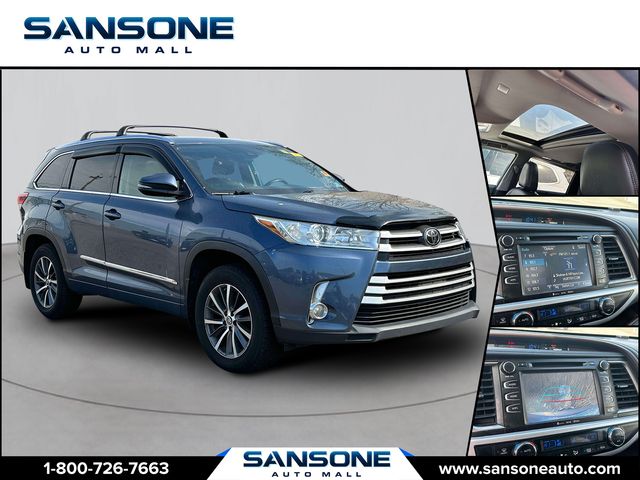 Shoreline Mist 2018 Toyota Highlander XLE AWD SUV / Crossover All-Wheel Drive 8-Speed Automatic