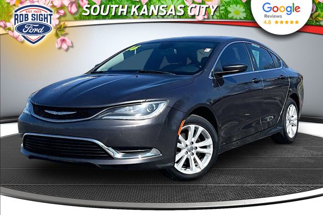 Gray (Granite Crystal Metallic Clearcoat) 2016 Chrysler 200 Limited Sedan FWD Sedan Front-Wheel Drive 9-Speed Automatic