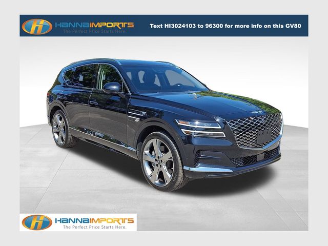Vik Black 2021 Genesis GV80 3.5T AWD SUV / Crossover All-Wheel Drive 8-Speed Automatic