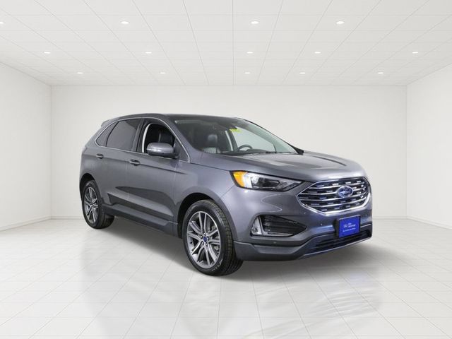 Gray Metallic 2024 Ford Edge SUV / Crossover All-Wheel Drive 8-Speed Automatic