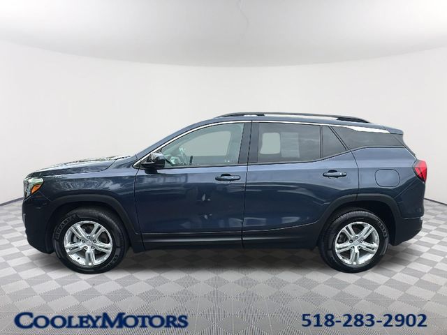 Blue Steel Metallic 2019 GMC Terrain SLE AWD SUV / Crossover Four-Wheel Drive 9-Speed Automatic