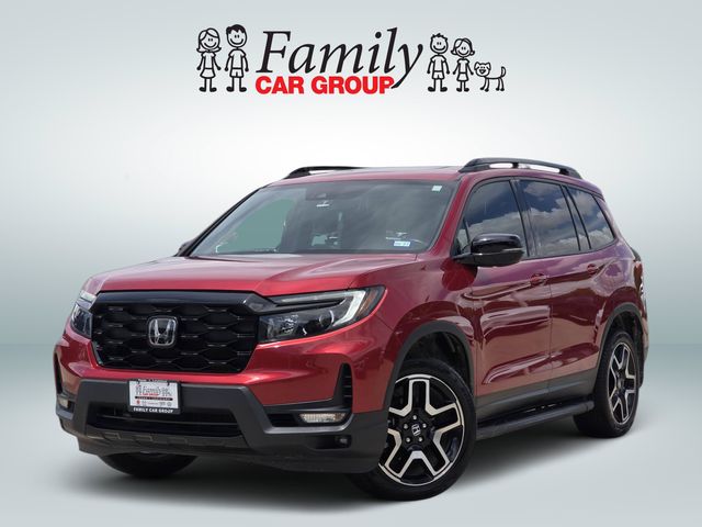 Radiant Red Metallic II 2023 Honda Passport SUV / Crossover All-Wheel Drive 9-Speed Automatic