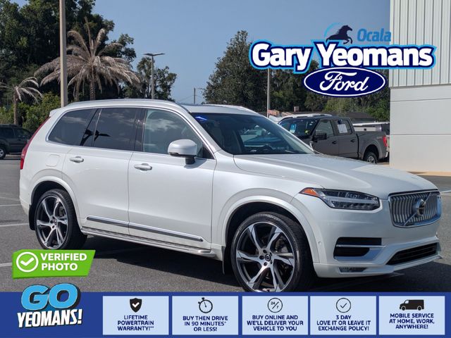 Crystal White Metallic 2022 Volvo XC90 SUV / Crossover All-Wheel Drive Automatic