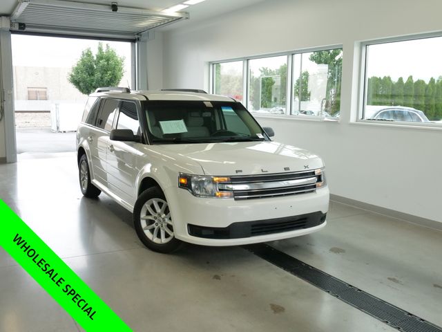 White Suede 2013 Ford Flex SUV / Crossover Front-Wheel Drive 6-Speed Automatic
