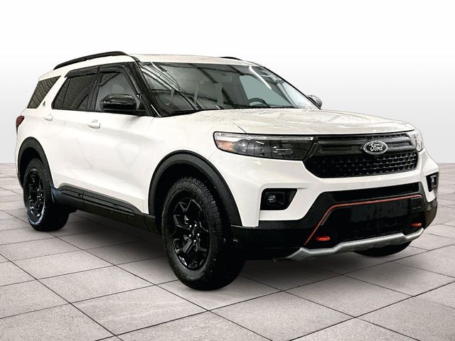 2024 Ford Explorer Timberline White at Grove City Ford