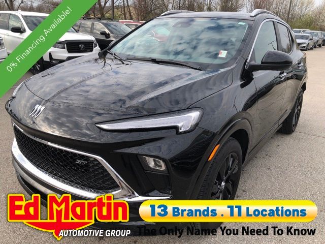 Black (Ebony Twilight Metallic) 2024 Buick Encore GX Sport Touring FWD SUV / Crossover Front-Wheel Drive Continuously Variable Transmission