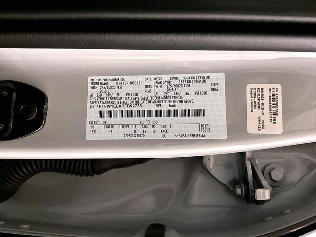 2023 Ford F-150 Lariat White at Auto Express Mitsubishi