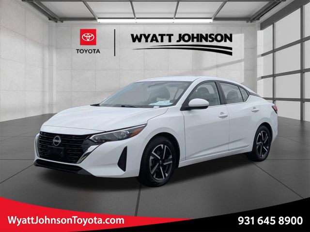 White (Fresh Powder) 2024 Nissan Sentra SV FWD Sedan Front-Wheel Drive Continuously Variable Transmission