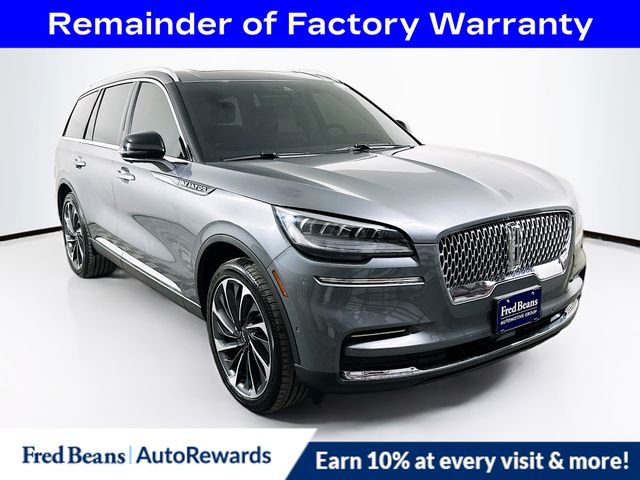 Gray Metallic 2024 Lincoln Aviator SUV / Crossover All-Wheel Drive Automatic