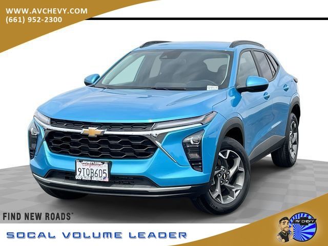 Marina Blue Metallic 2025 Chevrolet Trax LT FWD SUV / Crossover Front-Wheel Drive 6-Speed Automatic