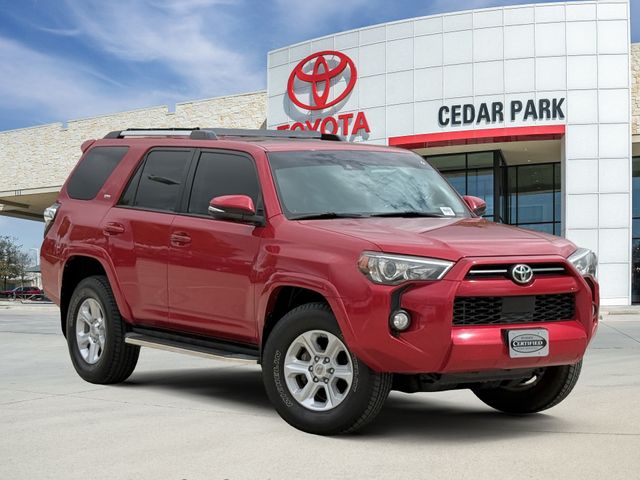 Barcelona Red Metallic 2020 Toyota 4Runner SR5 Premium RWD SUV / Crossover 4X2 5-Speed Automatic Overdrive