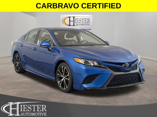 Blue Streak Metallic 2019 Toyota Camry Sedan Front-Wheel Drive 8-Speed Automatic