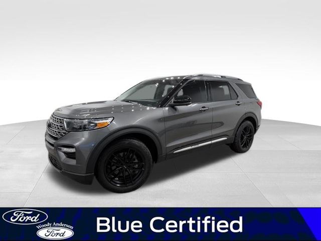 Carbonized Gray Metallic 2023 Ford Explorer Limited RWD SUV / Crossover Rear-Wheel Drive Automatic