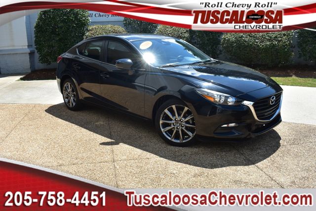 Jet Black 2018 Mazda MAZDA3 Sedan Front-Wheel Drive 6-Speed Automatic