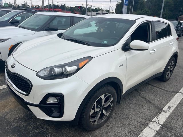 Snow White Pearl 2022 Kia Sportage SUV / Crossover All-Wheel Drive 6-Speed Automatic Overdrive