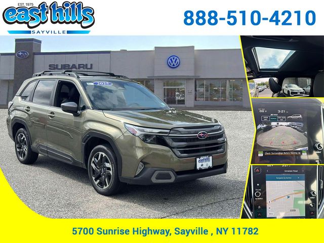 Autumn Green Metallic 2025 Subaru Forester SUV / Crossover All-Wheel Drive Continuously Variable Transmission