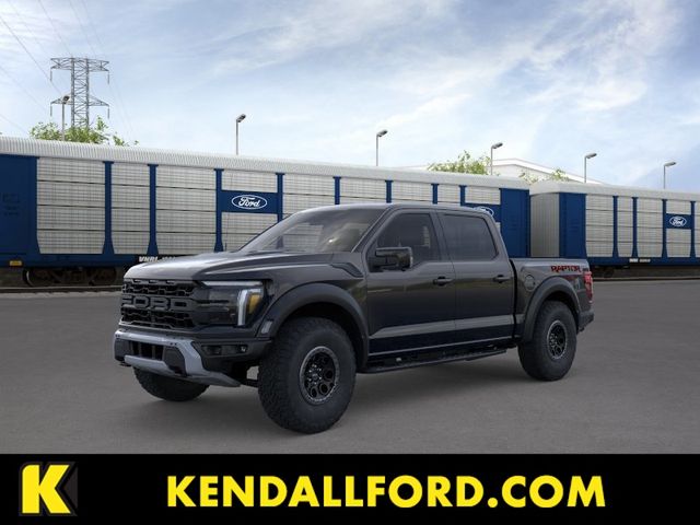 Black 2026 Ford F-150 Raptor SuperCrew 4WD Pickup Truck Four-Wheel Drive Automatic