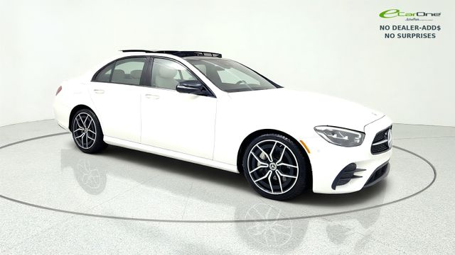 Polar White 2023 Mercedes-Benz E-Class Sedan Rear-Wheel Drive 9-Speed Automatic