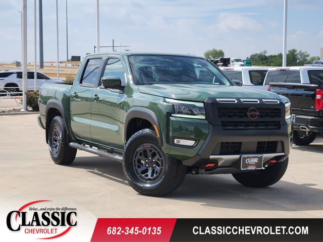 Tactical Green Metallic 2026 Nissan Frontier Pickup Truck Four-Wheel Drive 9-Speed Automatic Overdrive