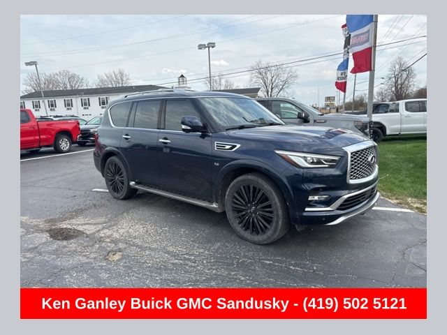 Hermosa Blue 2019 INFINITI QX80 Limited 4WD SUV / Crossover All-Wheel Drive Automatic