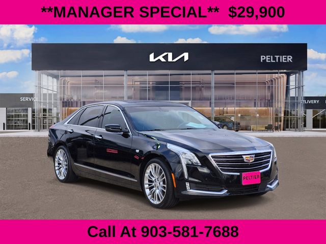 Black Raven 2018 Cadillac CT6 3.0TT Premium Luxury AWD Sedan All-Wheel Drive 8-Speed Automatic