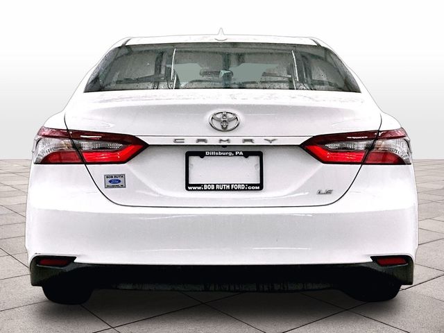 2022 Toyota Camry LE White at Subaru and VW of Moon Township