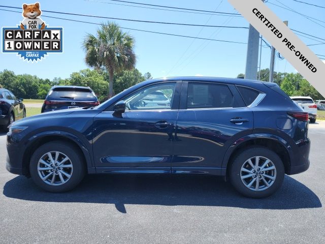 2025 Mazda CX-5 2.5 S Preferred Package Blue at Stokes Mazda