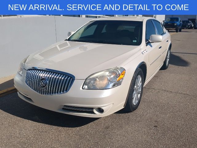 White Diamond Clearcoat 2011 Buick Lucerne Sedan Front-Wheel Drive 4-Speed Automatic